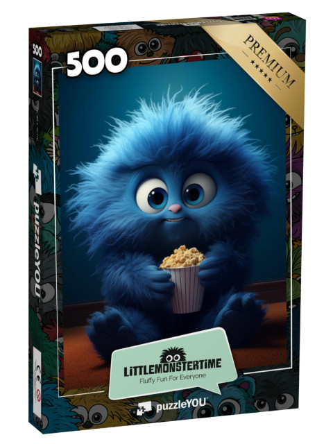 puzzle 500 dílků „LITTLEMONSTERTIME: Hugz“