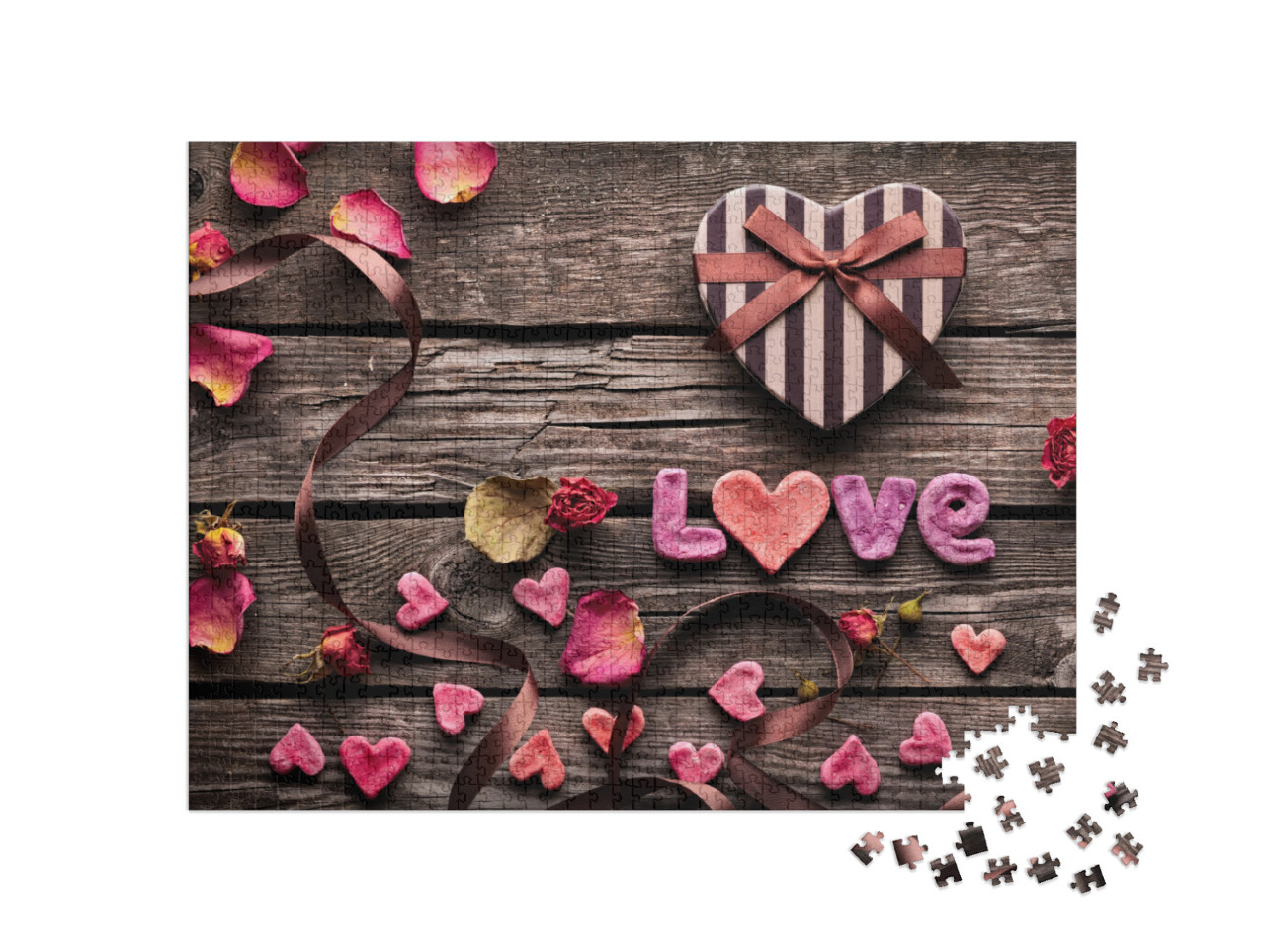 puzzle 1000 dílků „Láska na Valentýna“