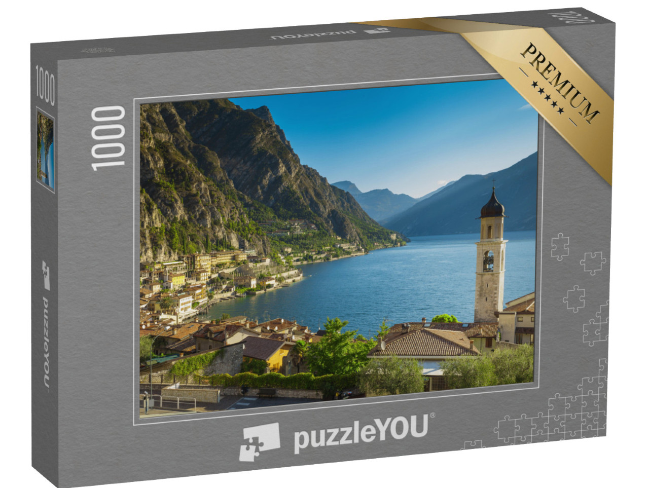 puzzle 1000 dílků „Jezero Garda“