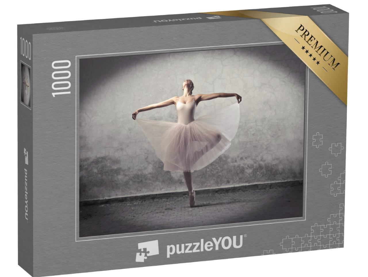 puzzle 1000 dílků „Krásné baletky tančí“