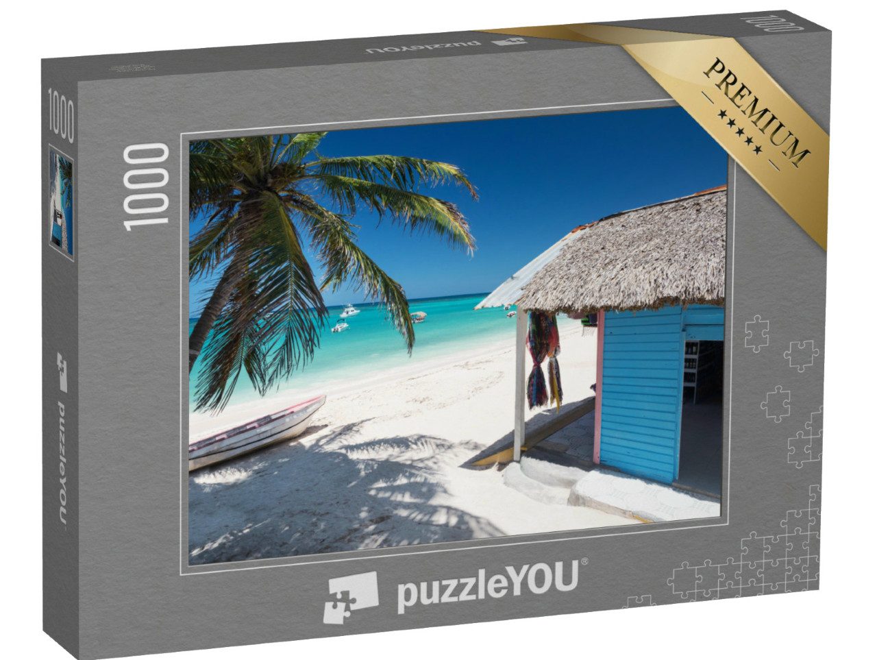 puzzle 1000 dílků „Ráj v Karibiku, Dominikánská republika“