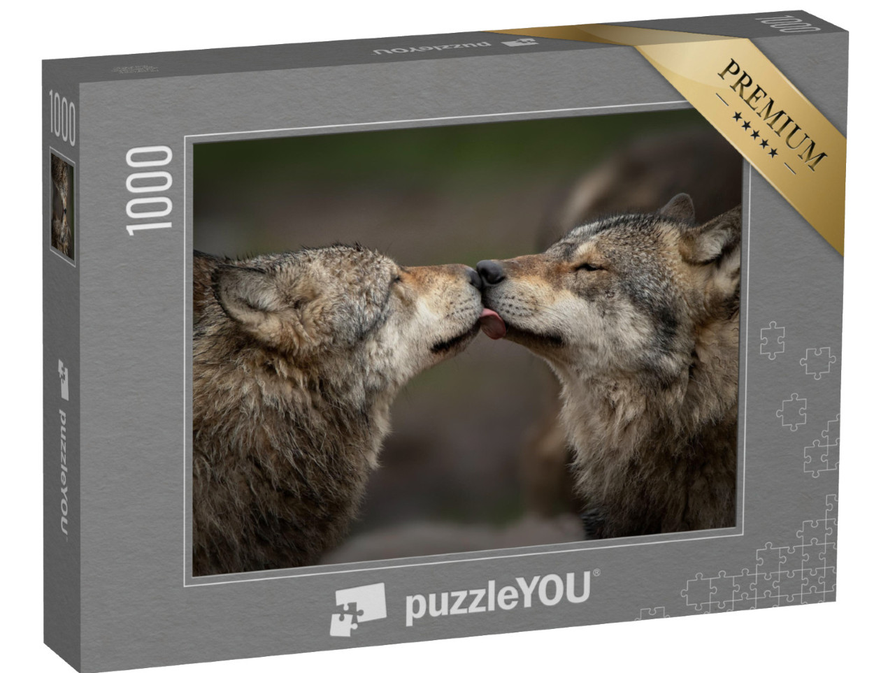 puzzle 1000 dílků „Důvěra mezi vlky“