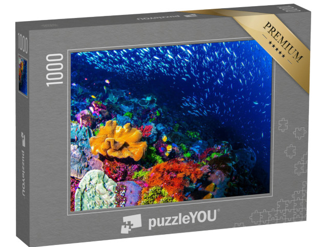 puzzle 1000 dílků „Úchvatný barevný korálový útes“