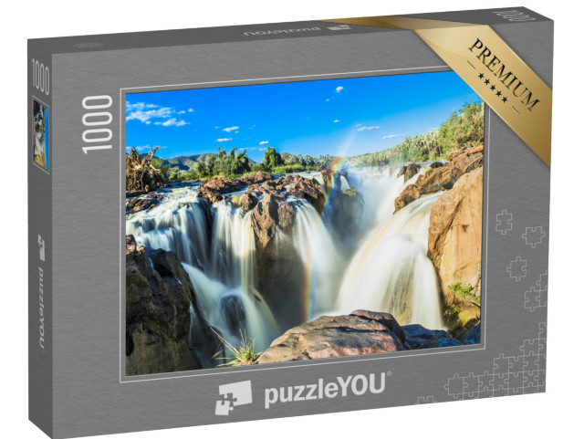 puzzle 1000 dílků „Fotografie vodopádů Epupa, Namibie“