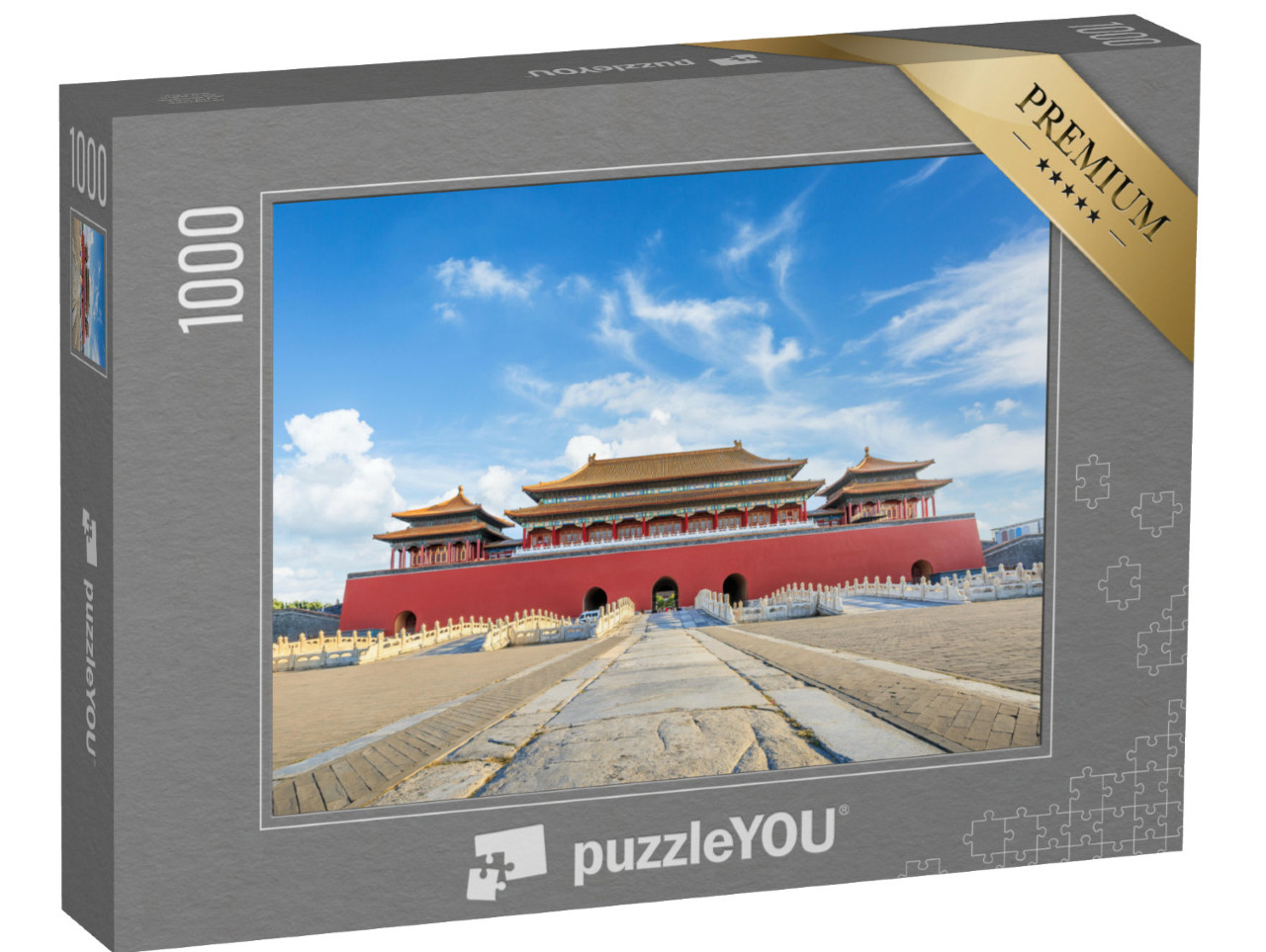 puzzle 1000 dílků „Starobylé královské paláce Zakázaného města, Peking, Čína“