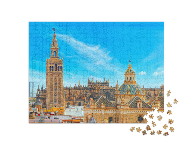 puzzle 1000 dílků „Katedrála v Seville, Španělsko“