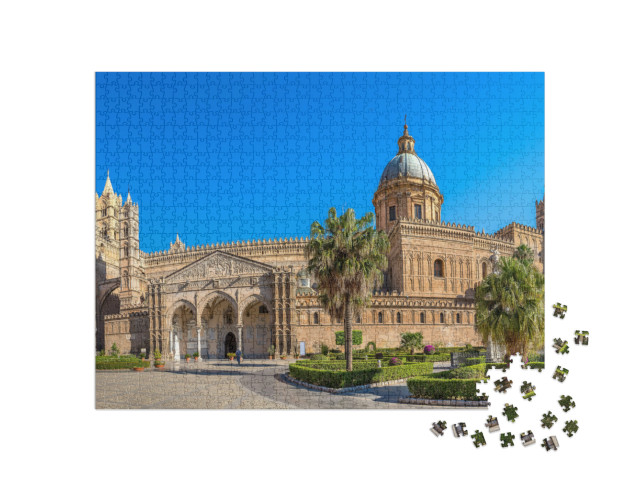 puzzle 1000 dílků „Katedrála v Palermu, Itálie“