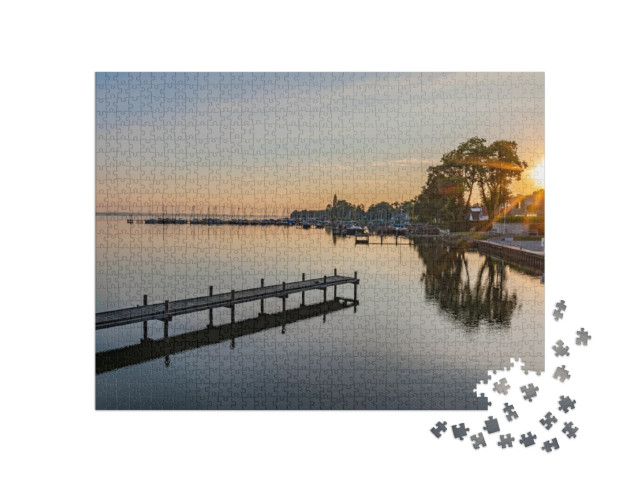 puzzle 1000 dílků „Přírodní krajina u Steinhuder Meer, Dolní Sasko“