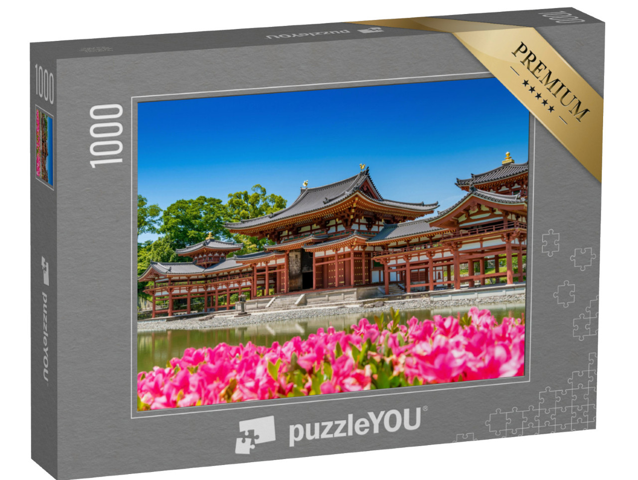 puzzle 1000 dílků „Chrám Byodoin, památka UNESCO, Kjóto, Japonsko“