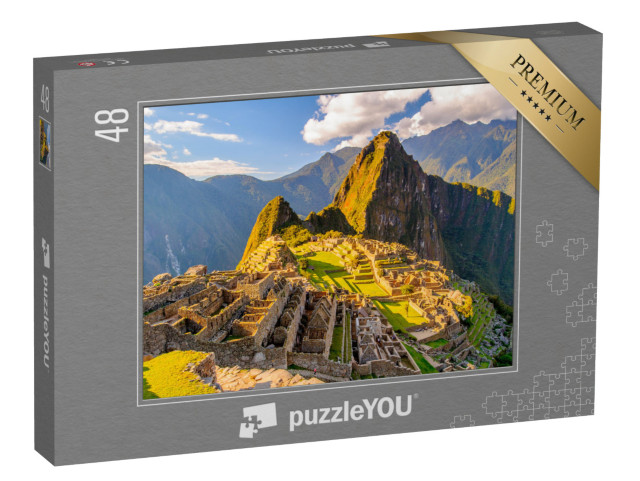 puzzle 48 dílků „Peru, Jižní Amerika: Machu Picchu, světové dědictví UNESCO“