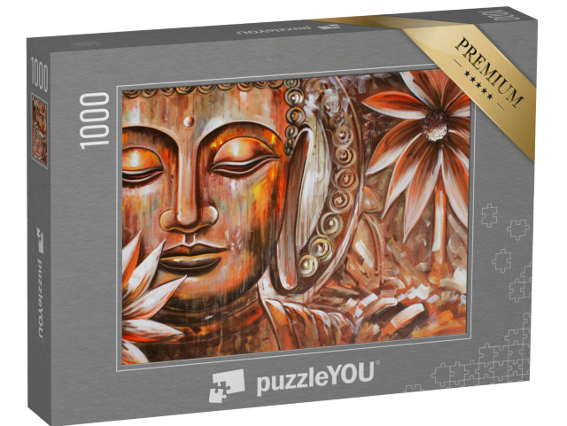 puzzle 1000 dílků „Meditující Buddha“
