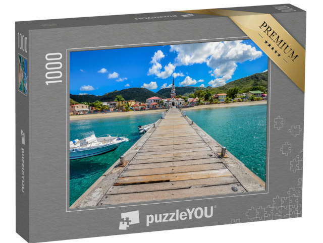 puzzle 1000 dílků „Martinik: Anse d'Arlet, Karibik“