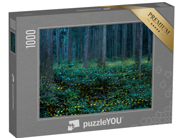 puzzle 1000 dílků „Světlušky jsou japonskou letní tradicí.“