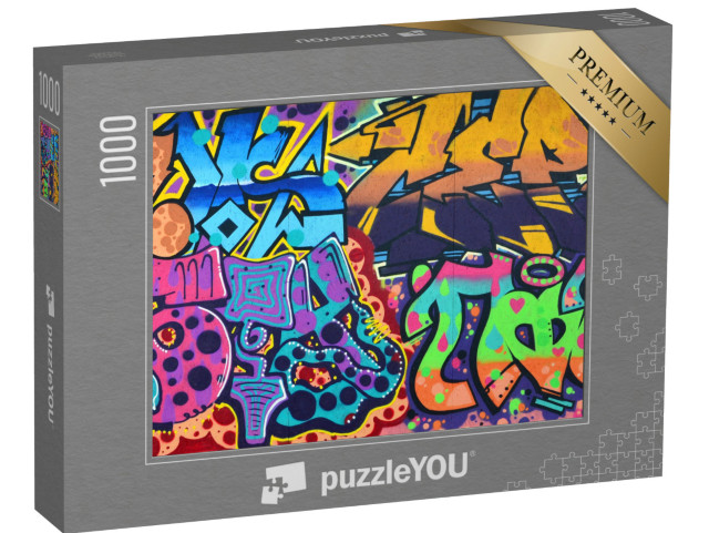 puzzle 1000 dílků „Street Art Graffiti“