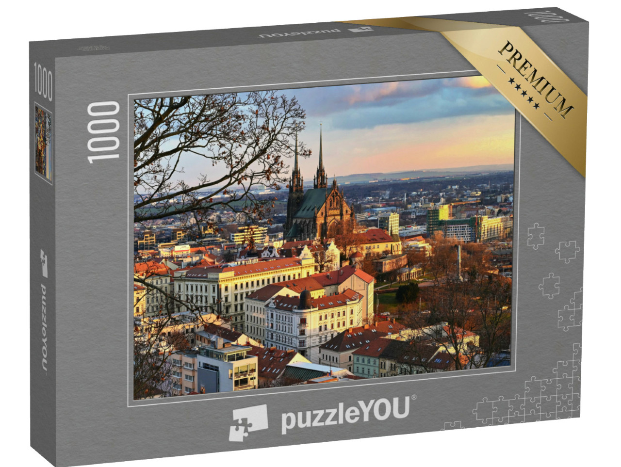 puzzle 1000 dílků „Brno, Česká republika“