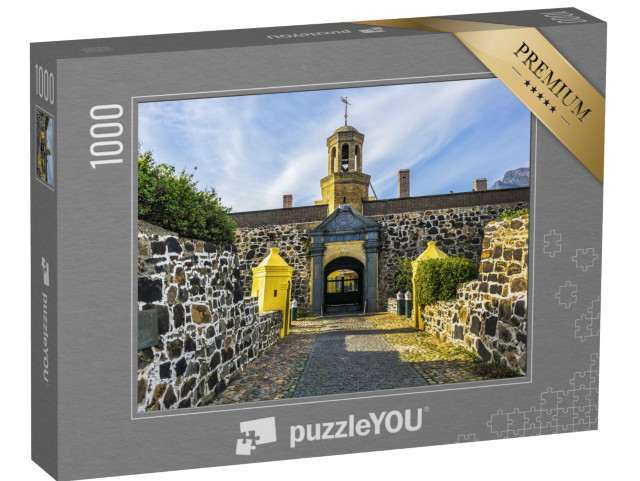 puzzle 1000 dílků „Vstup do hradu Dobré naděje neboli Cape Town Castle, Kapské Město, Jihoafrická republika“