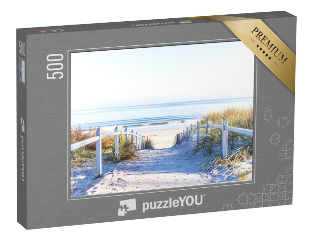 puzzle 500 dílků „Cesta na pláž u Baltského moře“