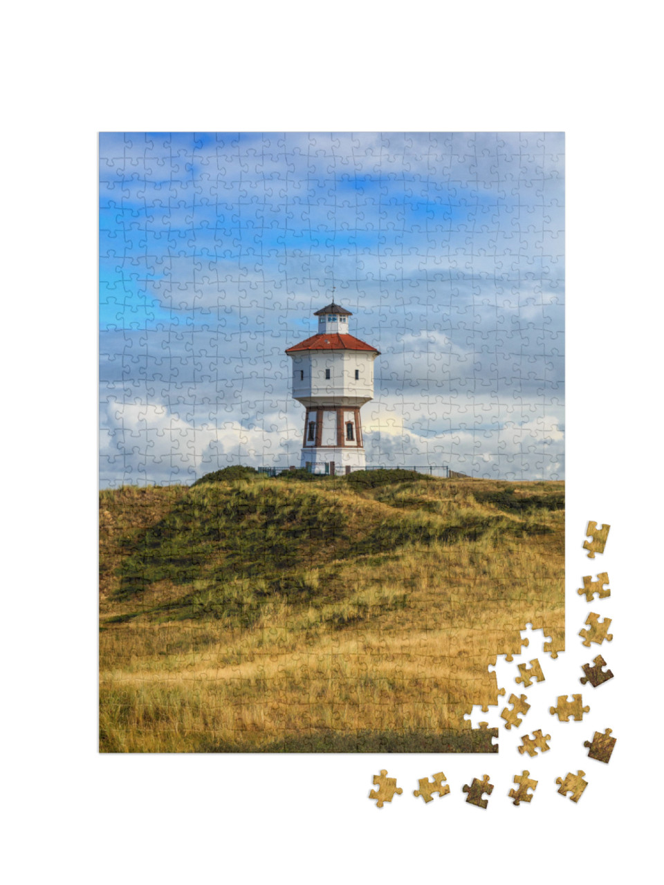 puzzle 500 dílků „Maják Langeoog“