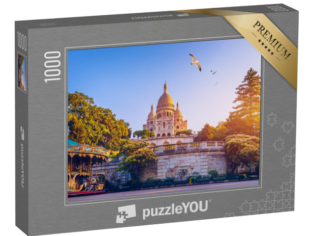 puzzle 1000 dílků „Bazilika Sacre Coeur, Paříž, Francie“