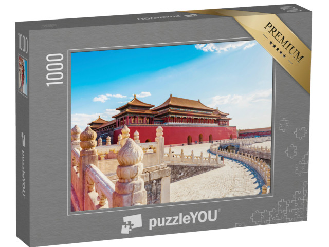 puzzle 1000 dílků „Zakázané město v Pekingu, Čína“