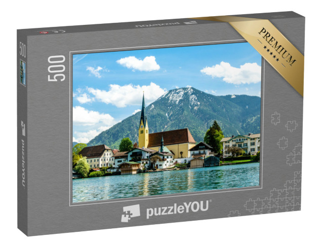 puzzle 500 dílků „Tegernsee v Bavorsku, Německo“