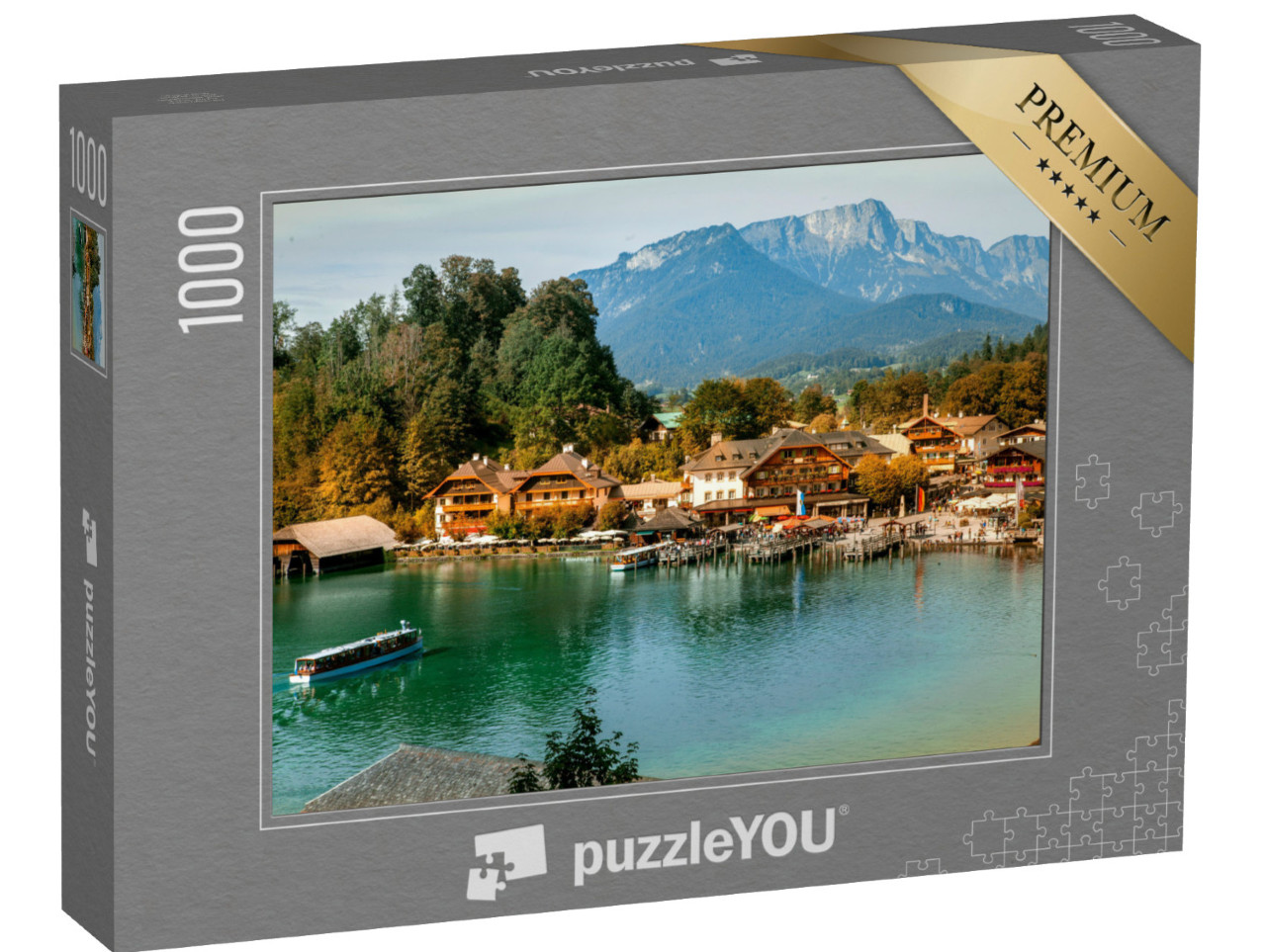 puzzle 1000 dílků „Schönau am Königssee, Německo“