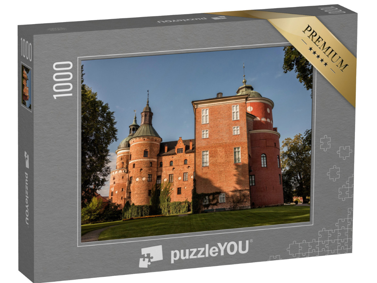 puzzle 1000 dílků „Hrad Gripsholm Švédsko“
