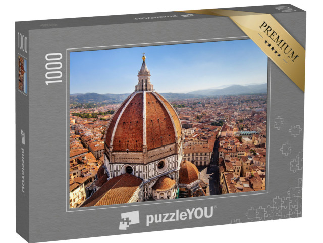 puzzle 1000 dílků „Pohled na katedrálu Santa Maria del Fiore ve Florencii, Itálie“