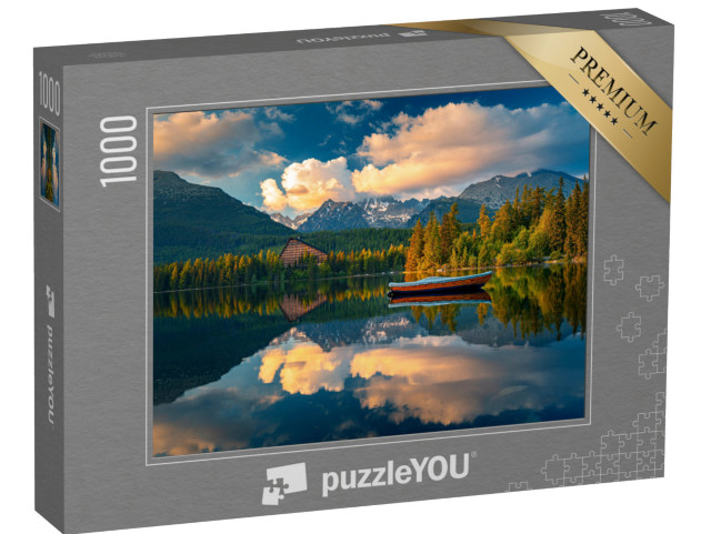 puzzle 1000 dílků „Vysoké Tatry ráno na Slovensku“