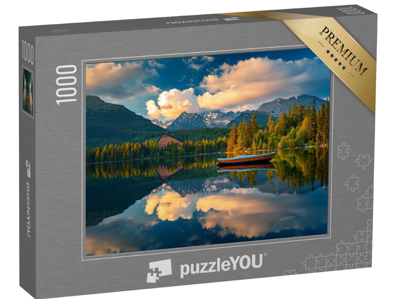 puzzle 1000 dílků „Vysoké Tatry ráno na Slovensku“