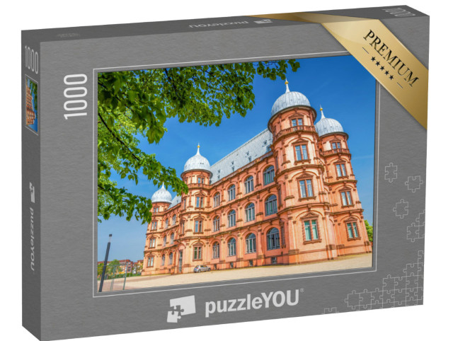 puzzle 1000 dílků „Zámek Gottesaue, Karlsruhe“