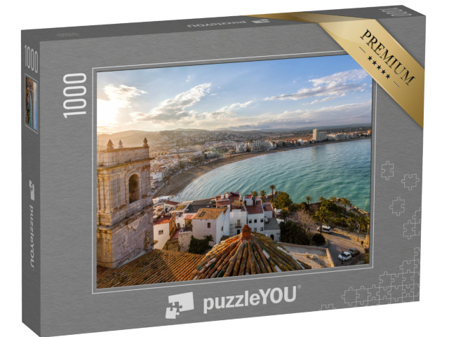 puzzle 1000 dílků „Romantické pobřežní město, Valencie, Španělsko“