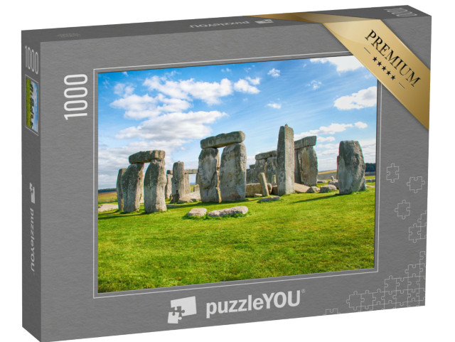 puzzle 1000 dílků „Mystický kamenný kruh Stonehenge, Anglie“