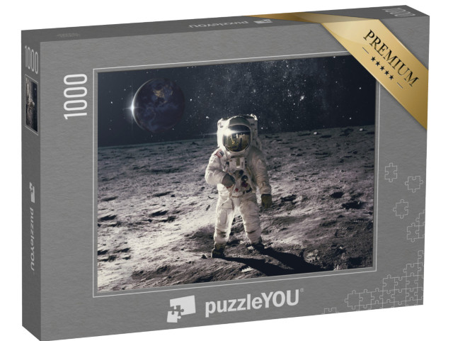 puzzle 1000 dílků „Astronaut s vesmírným vzděláním“