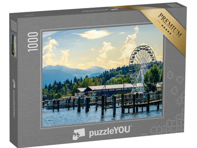 puzzle 1000 dílků „Chiemsee v Bavorsku, Německo“