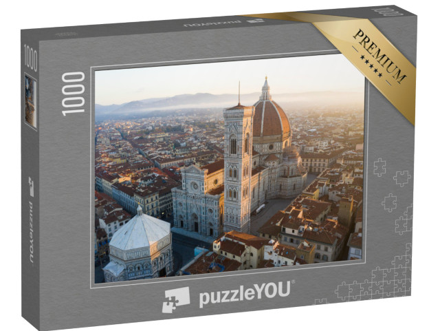 puzzle 1000 dílků „Florentská katedrála v centru starého města“