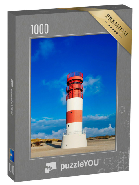puzzle 1000 dílků „Maják na Helgolandské duně, Šlesvicko-Holštýnsko, Německo“