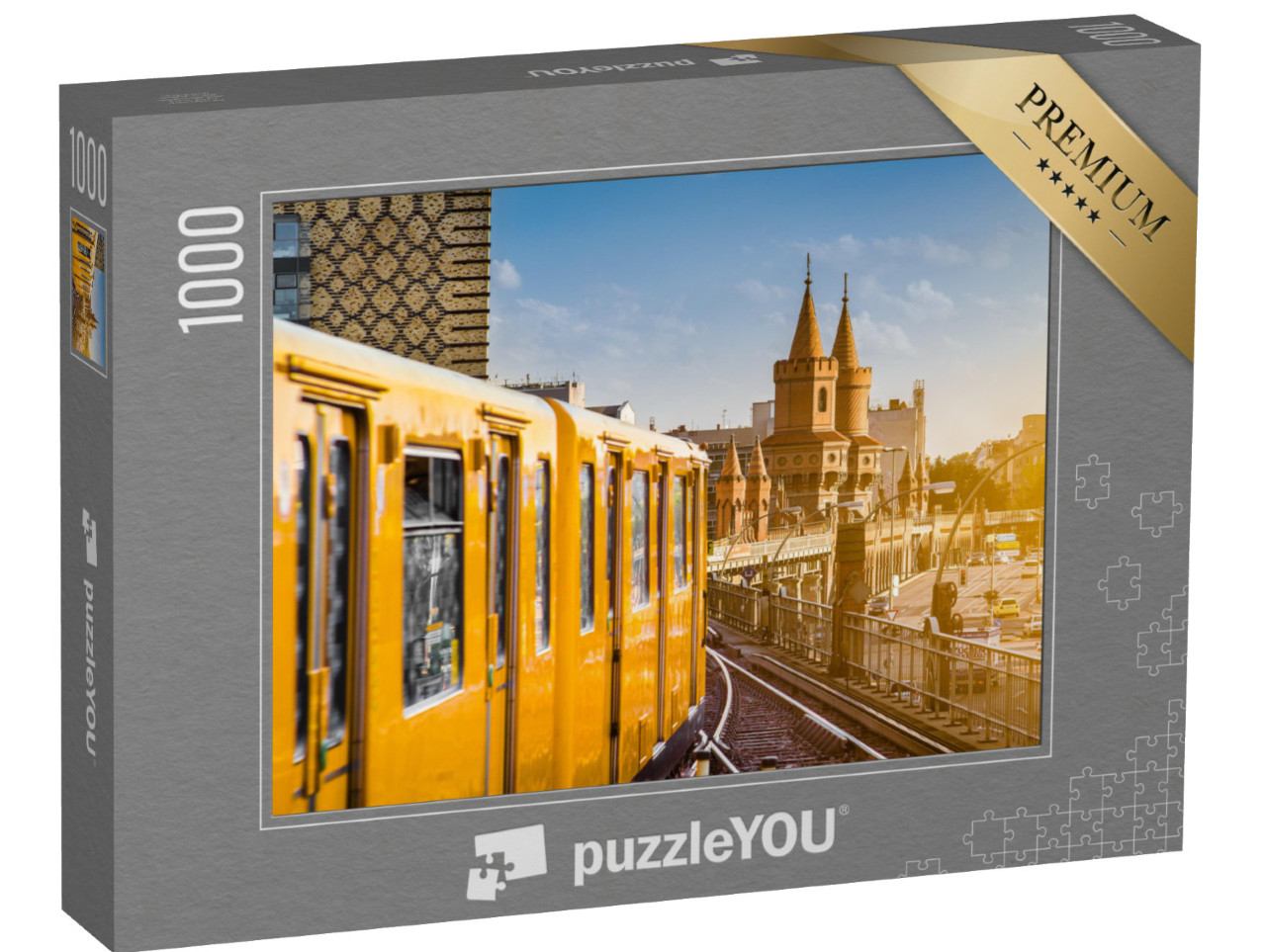 puzzle 1000 dílků „Berlíňané přes Friedrichshain-Kreuzberg“