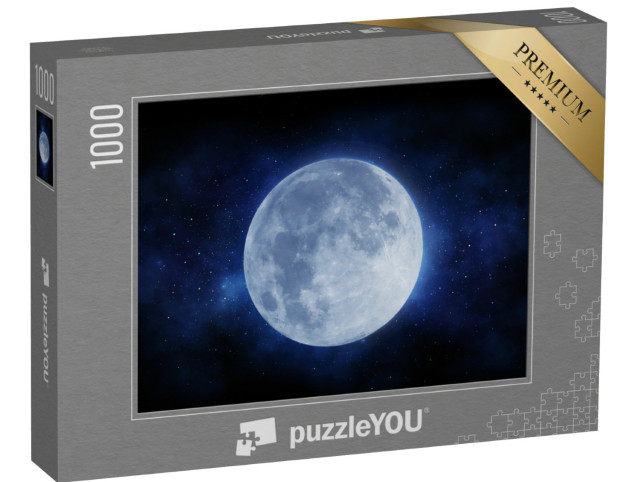puzzle 1000 dílků „Měsíc a vesmír“