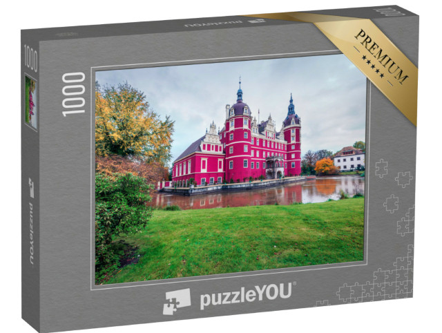 puzzle 1000 dílků „Krásný zámek Muskau, památka UNESCO, Německo“