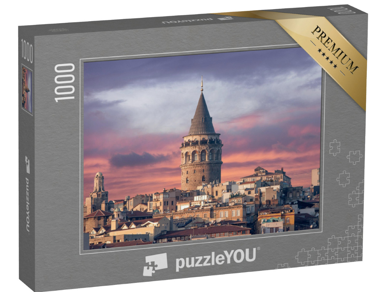 puzzle 1000 dílků „Věž Galata, Istanbul“