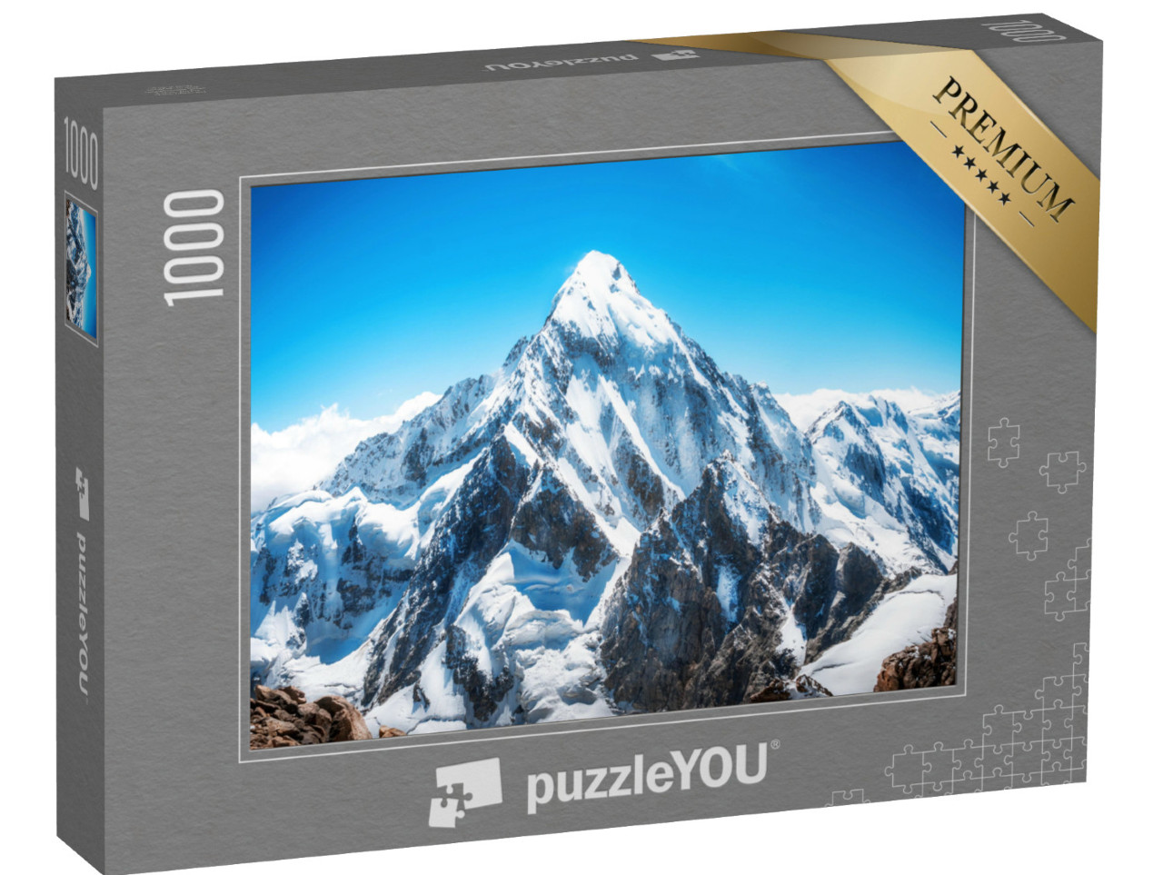 puzzle 1000 dílků „Vrchol hory, Everest, Národní park Nepál“