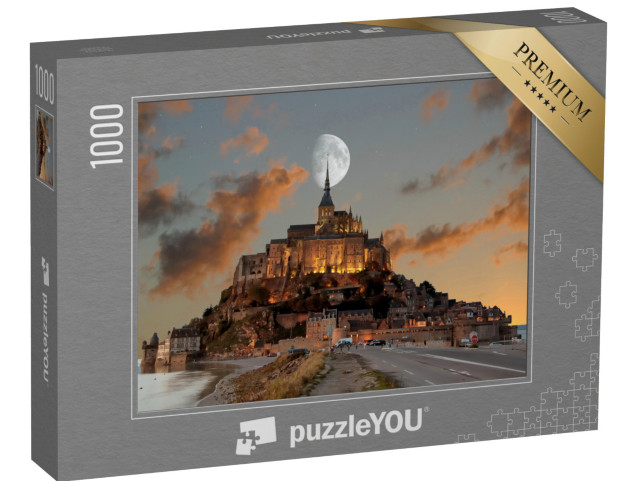 puzzle 1000 dílků „Francie, Mont Saint Michel“