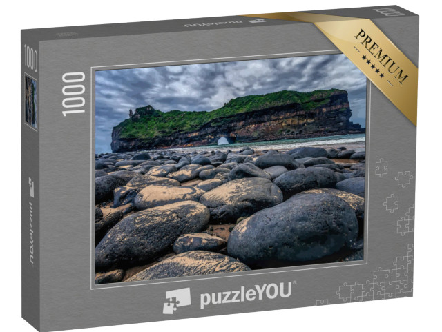 puzzle 1000 dílků „Skalní útvar "Hole in the Wall" v Coffee Bay, Jihoafrická republika“