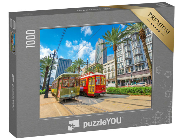 puzzle 1000 dílků „Tramvaje v New Orleans, Louisiana, USA“