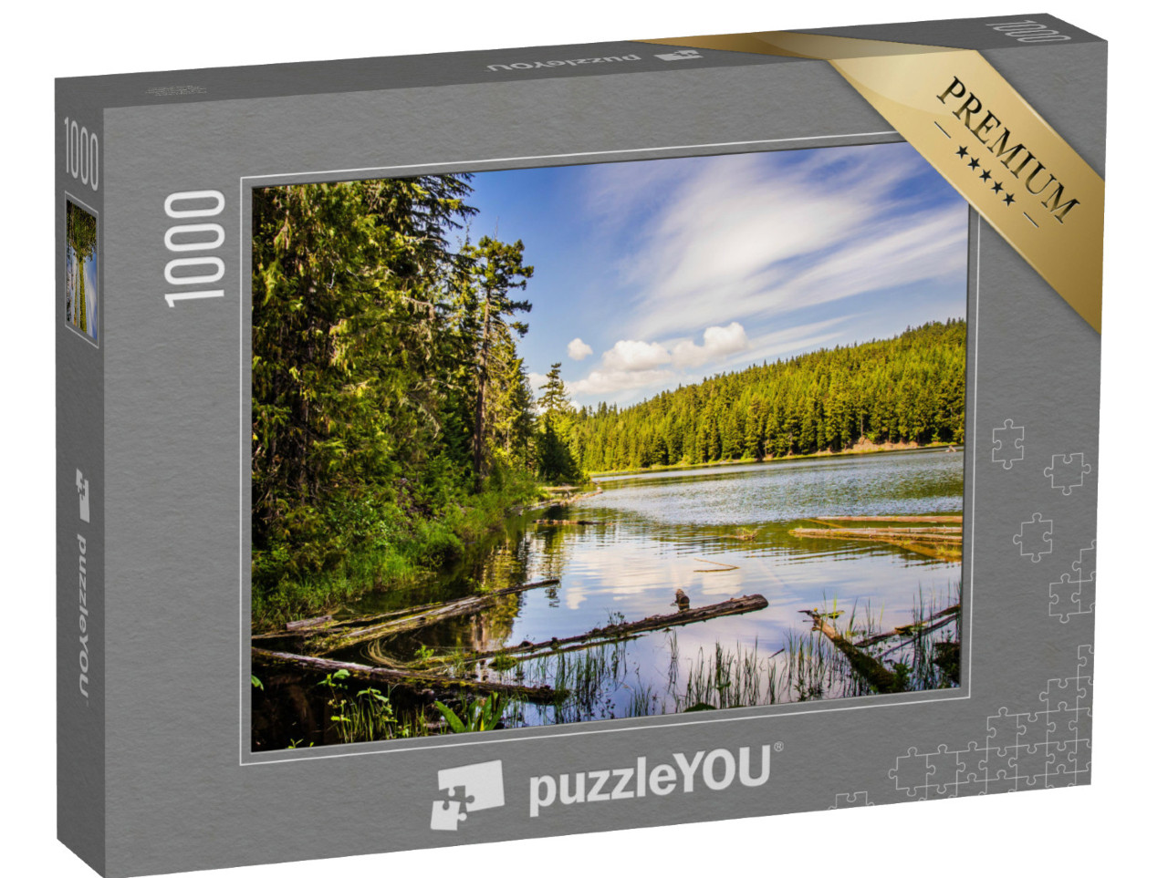 puzzle 1000 dílků „Jezero Lost Lake, Britská Kolumbie, Kanada“