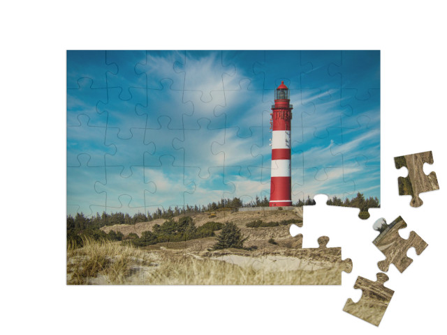 puzzle 48 dílků „Maják Amrum“
