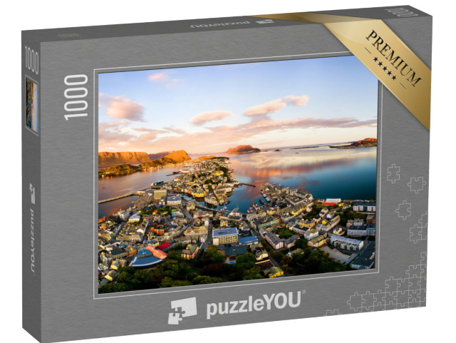 puzzle 1000 dílků „Alesund, Norsko“