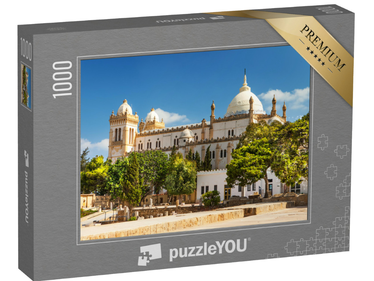 puzzle 1000 dílků „Ruiny starověkého města Kartágo, Tunisko“