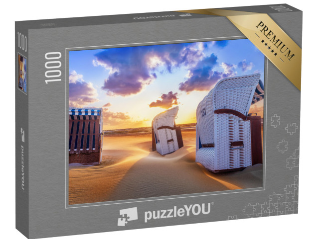 puzzle 1000 dílků „Západ slunce na Baltském moři“